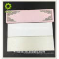 Eye shadow container palette white palette eyeshadow pink paper packaging
